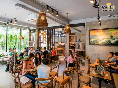 lắp mạng wifi cho quán cà phê